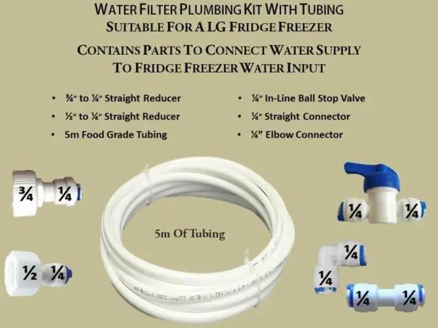 Как установить водопровод на холодильник LG?