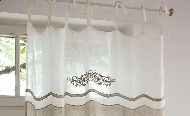 Можно ли отбеливать льняные шторы?