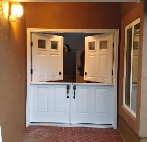 Что такое двойная голландская дверь?