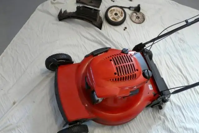 Как натянуть ремень на самоходной газонокосилке Troy Bilt?