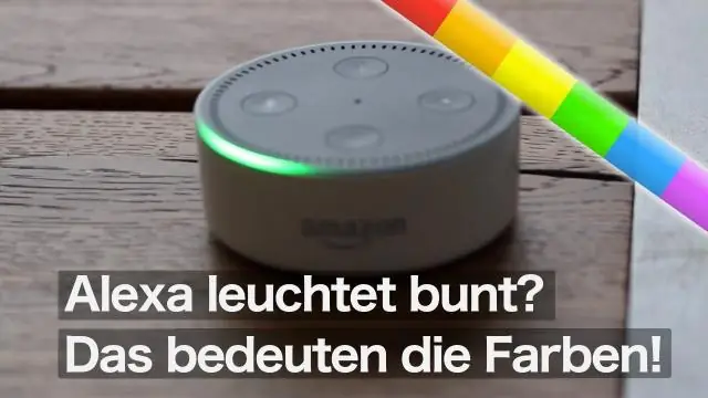 Что означают разные цвета на Alexa?