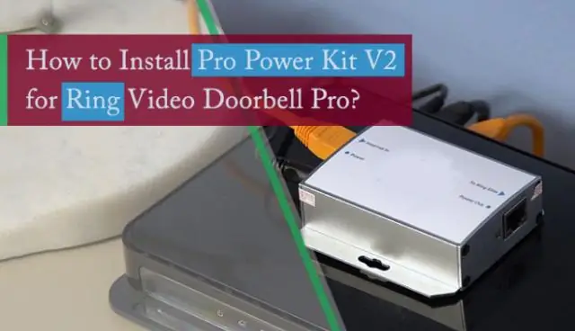 Как обойти внутренний дверной звонок с помощью Pro Power Kit v2?