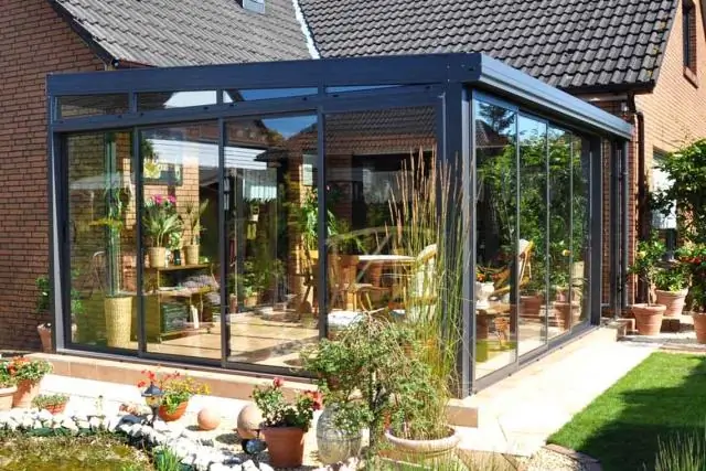 Какое стекло используется для зимних садов?