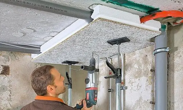 Как утеплить потолок подвала для звукоизоляции?