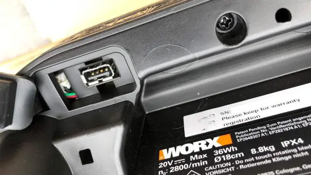 Где серийный номер Worx?