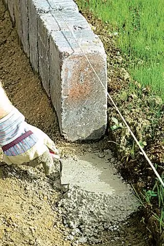 Как затереть уличный камень?