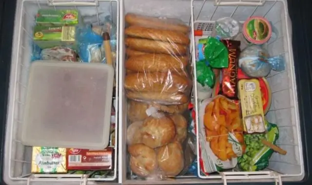 Как долго продукты хранятся в морозильной камере?