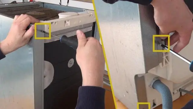 Где сливной шланг на мойке Maytag?