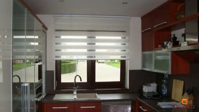 Как сделать шторы для кухонного окна?