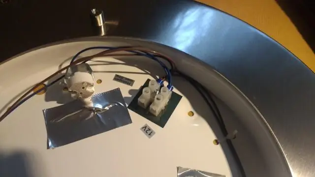 Как перенастроить потолочный светильник?