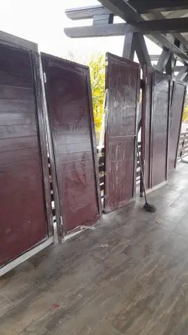 Новые двери и хвастайтесь своим полом