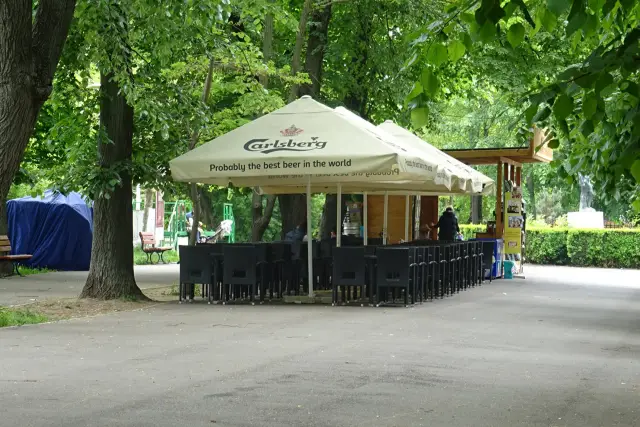 Хорошо используются городские террасы